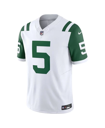 Мужская футболка Nike Garrett Wilson White New York Jets Classic Alternate Vapor F.U.S.E. Limited от Nike. white