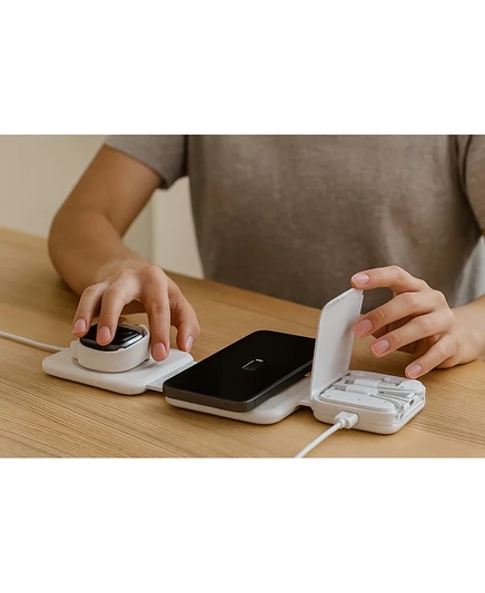Зарядная станция 3P Experts 10-в-1 MagSafe, белая
