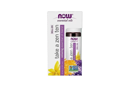 Эфирные масла NOW Foods в упаковке Zen Ten, 10 мл, без красителя
