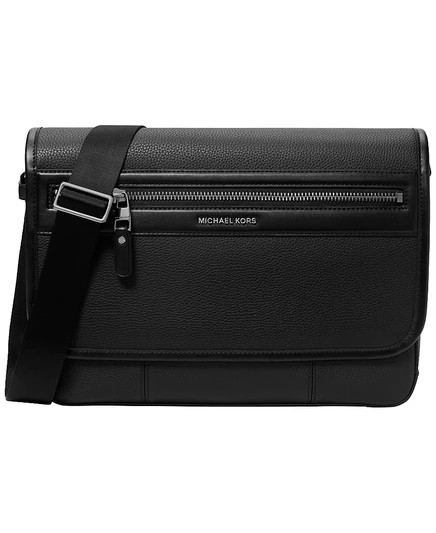 Мужская сумка Michael Kors Leather Flight, кожаная, черная