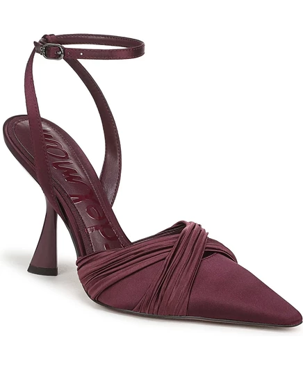 Женские туфли Sam Edelman Patrice с ремешком, винные