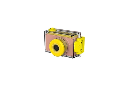 Детская экшн-камера myFirst Camera 2 (розовая) с водонепроницаемым и противоударным корпусом IPX8, видео 1080p, фото 8 МП, Крепление для штатива, Экшн-камера для плавания, Подарок для мальчика и девочки в возрасте от 3 до 12 лет, без цвета
