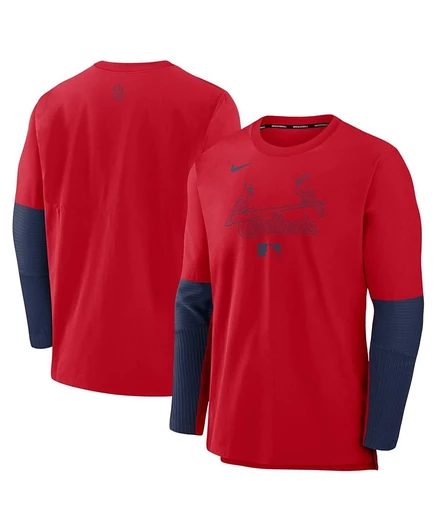 Мужской лонгслив Nike Authentic Collection Player, красно-синий
