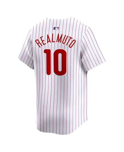 Мужская джерси Nike J.T. Realmuto Home, белая
