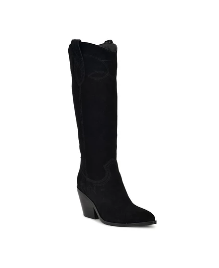 Женские ковбойские сапоги Nine West Smash, черные
