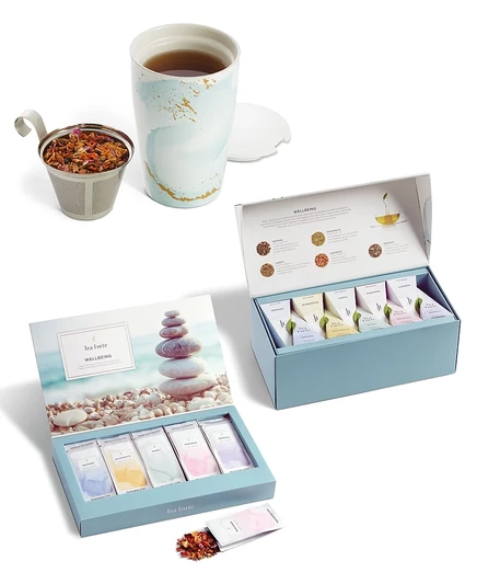 Чайный набор Tea Forte Wellbeing, 3 предмета