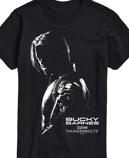 Мужская футболка с коротким рукавом Marvel Thunderbolts Bucky Barnes от AIRWAVES black