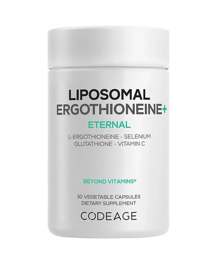 БАД Codeage Liposomal Ergothioneine+ 30 капсул, белые