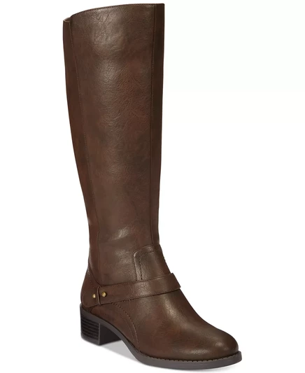  Сапоги для верховой езды с драгоценными камнями brown