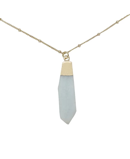 Ожерелье с подвеской из заряженного камня amazonite