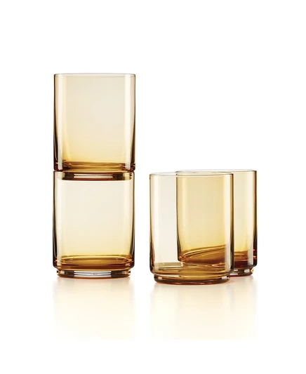 Стаканы высокие Lenox Tuscany Classics, 4 шт., оранжевые