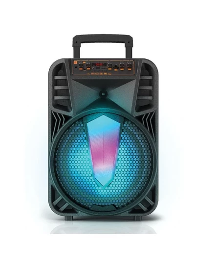 Портативная Bluetooth-колонка TopTech BLADE-12 12″ с диско-подсветкой, черная