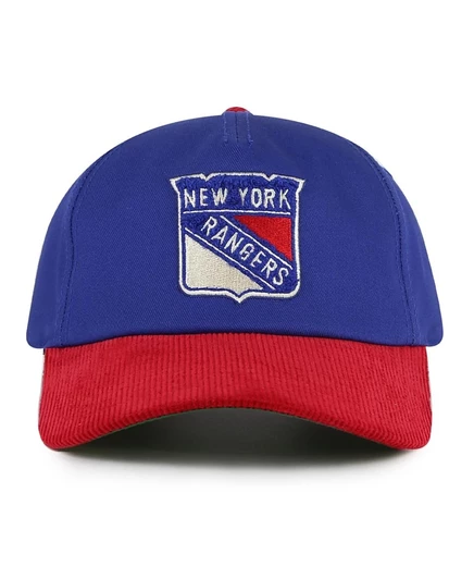 Мужская кепка American Needle Burnett NY Rangers, сине-красная