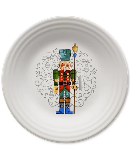Десертная тарелка Fiesta Nutcracker The Guardian, белая