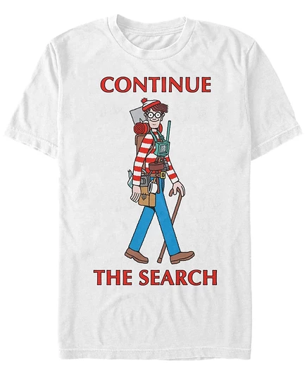 Мужская футболка Fifth Sun Where's Waldo?, белая