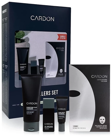 Cardon, 4 шт. Набор для ухода за кожей 
