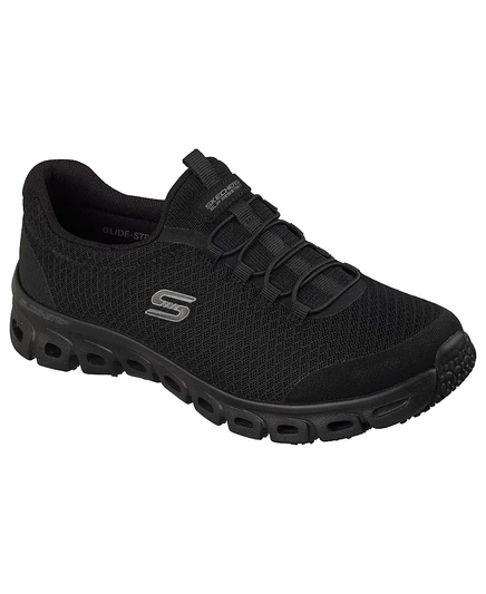 Женские рабочие кроссовки Skechers, устойчивые к скольжению: повседневные кроссовки Glide-Step от Finish Line black