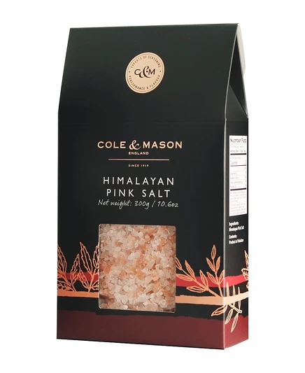 Гималайская соль Cole & Mason 300 г для мельницы, розовая