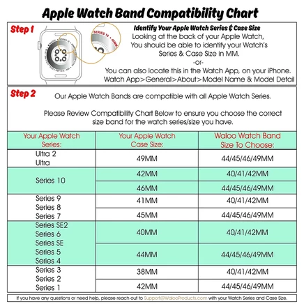 Ремешок для Apple Watch Waloo кожаный блестящий, золотистый