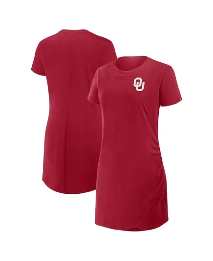 Женское платье-футболка Fanatics Oklahoma Sooners, красное