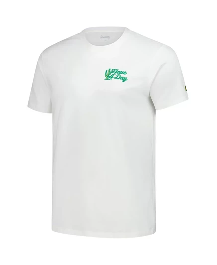 Мужская кремовая футболка Breezy Golf WM Phoenix с открытым кактусовым гребнем cream