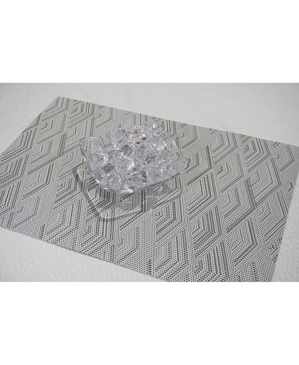 Набор салфеток Dainty Home Diamond Woven 33×48 см, серебристые