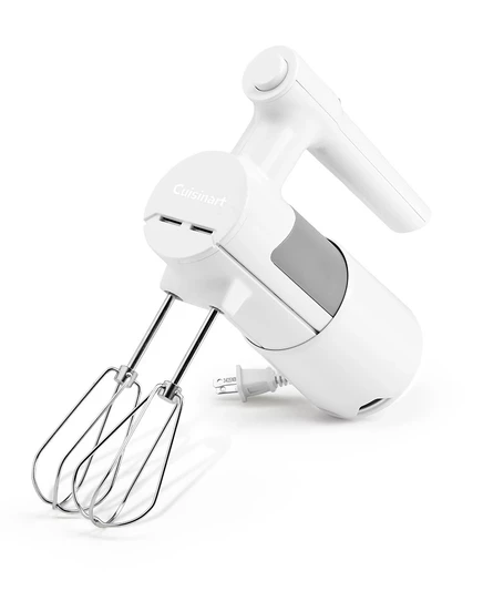 Ручной миксер Cuisinart HM-190S, 9 скоростей, белый
