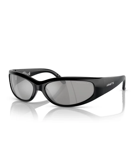 Мужские поляризованные солнцезащитные очки Arnette Catfish, зеркальные Polar AN4302 black