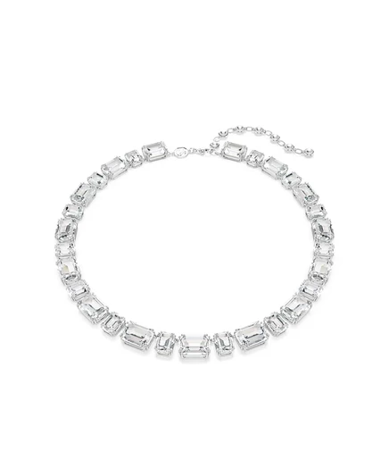 Ожерелье Swarovski Millenia, белое, с родиевым покрытием