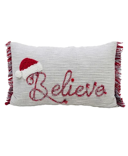 Декоративная подушка Vibhsa Believe, 36×61 см, многоцветная