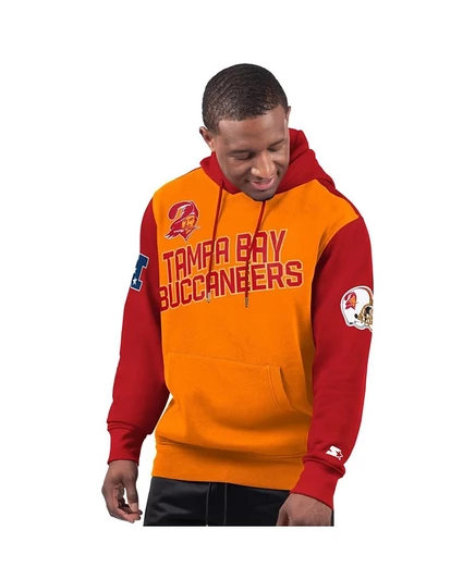 Мужское худи Starter Buccaneers Extreme Vintage, оранжевое