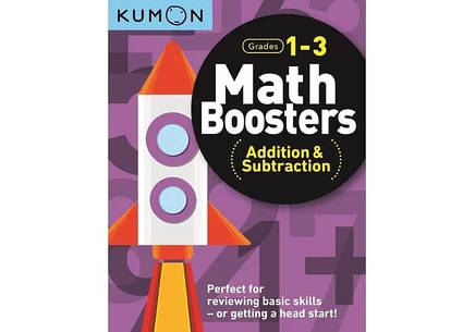 Рабочая тетрадь Kumon Math Boosters: сложение и вычитание