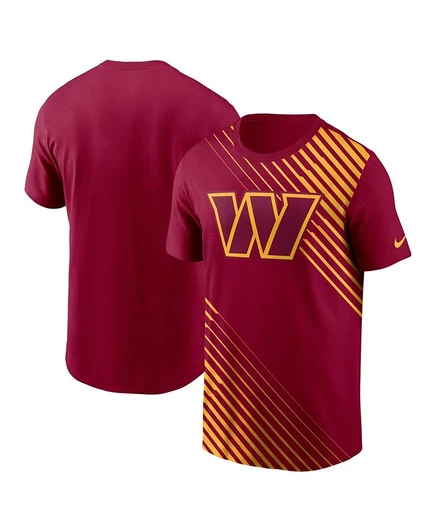 Мужская футболка Nike Burgundy Washington Commanders Yard Line Fashion Asbury, красная