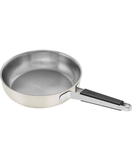 Сковорода Zwilling Pure 24 см из нержавеющей стали, кремовая