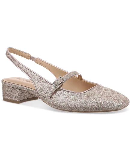  Женские туфли-лодочки на плоской подошве с пряжкой Ameliaa, созданные для Macy's rose glitter