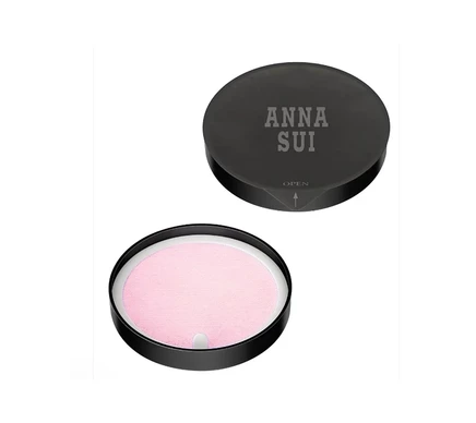 Рассыпчатая пудра для лица Anna Sui (пополнение) 200 г розового цвета