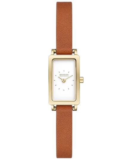 Женские часы Skagen Hagen Micro 30 мм, коричневые