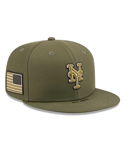 Мужская кепка New Era 59FIFTY Mets, зеленая