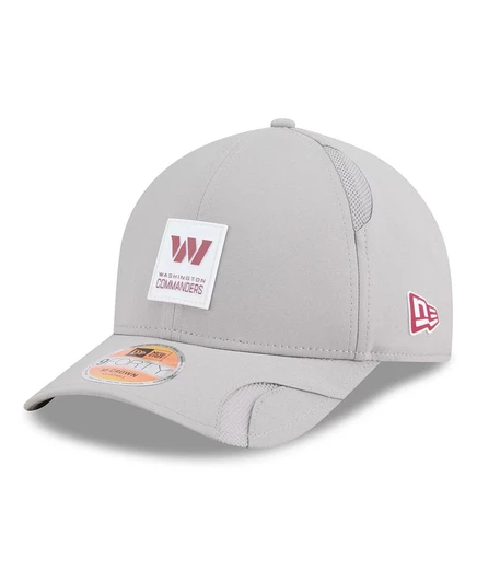 Мужская бейсболка New Era 9FORTY M-Crown Washington Commanders 2025, серая