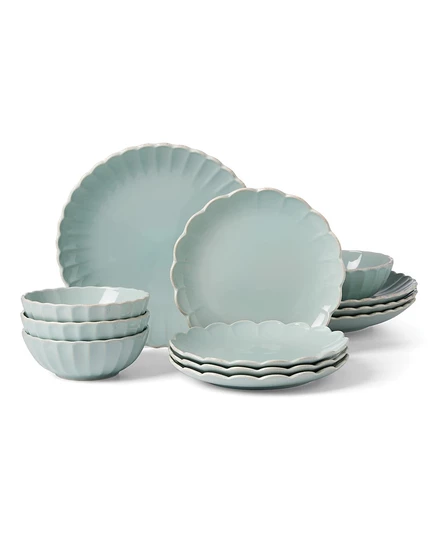 Набор посуды Lenox French Perle Scallop, 12 шт., сервиз на 4 персоны