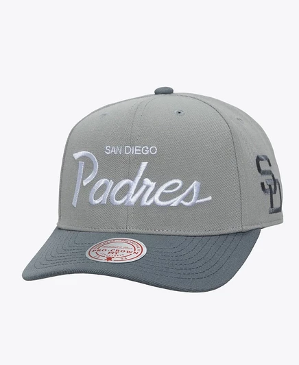 Мужская бейсболка Mitchell & Ness Cooperstown, серая