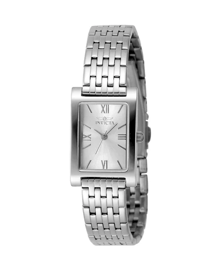 Женские часы Invicta 48146 Angel Quartz с серебряным циферблатом и 3 стрелками. silver