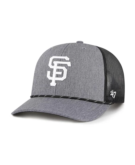 Мужская тракер-кепка '47 brand san francisco giants, серая