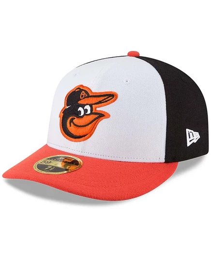 Мужская кепка New Era 59FIFTY Baltimore Orioles, белая