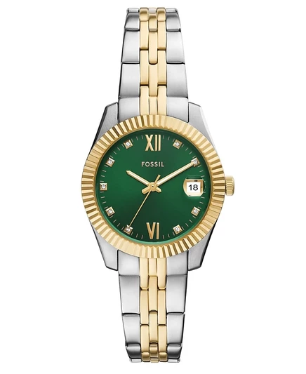 Женские часы Fossil Scarlette, двухцветные, 32 мм