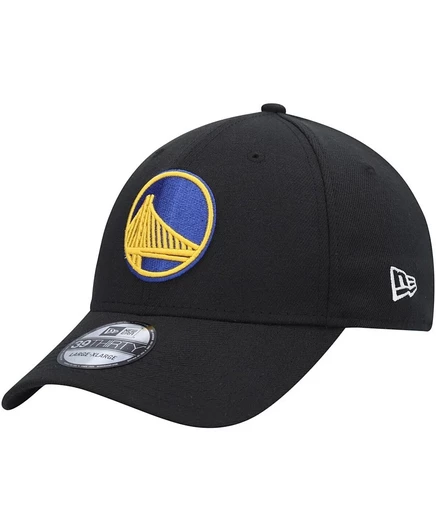 Мужская кепка New Era 39THIRTY Golden State Warriors, черная