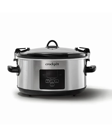Медленноварка Crock-Pot программируемая 6,6 л, серая