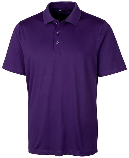 Мужская поло Cutter & Buck Forge Stretch Tall, фиолетовая