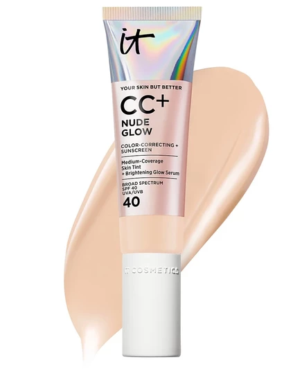 Тональный крем IT Cosmetics CC+ Nude Glow, глубокий холодный