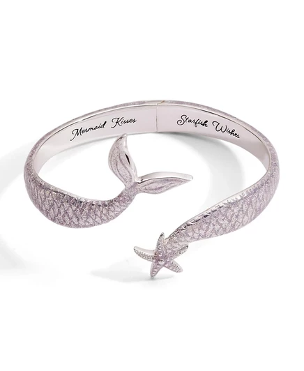 Женский браслет-манжета Alex and Ani «Русалка»